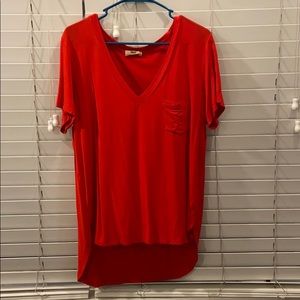 red PIKO VNECK!!!